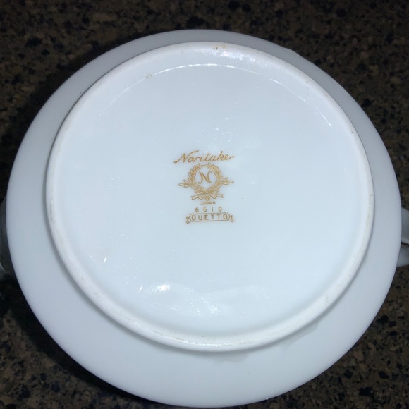 Noritake Duetto Teapot & Lid 5 Cups Capacity Made In Japan 6610 - Picture 5 of 5